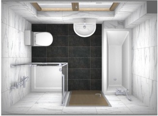 Bathroom layouts - with plans