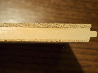 Engineered wood flooring with a gappy core???
