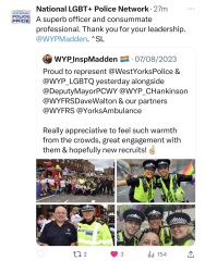 Yet more police idiocy.