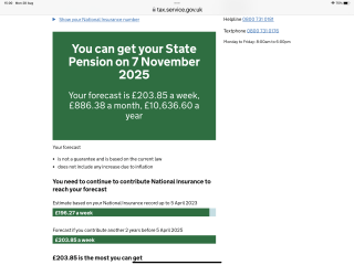 Contracted out pension