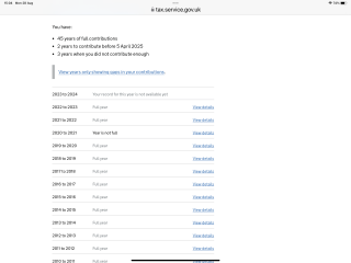 Contracted out pension