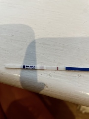 Faint positive ???