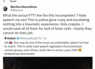 Yet more police idiocy.