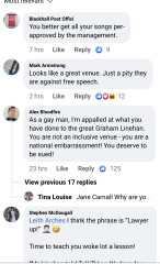Comedy event cancelled at the Fringe because of Glinner?