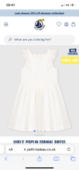 Flowergirl dress - wedding in Greece
