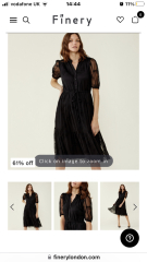Black evening dress