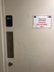 Single sex spaces for men