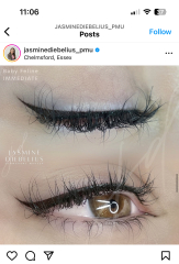 Permanent eyeliner / lip blush