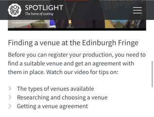 Comedy event cancelled at the Fringe because of Glinner?
