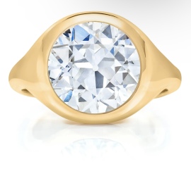 Resetting engagement ring