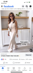 FB jumpsuit Advert
