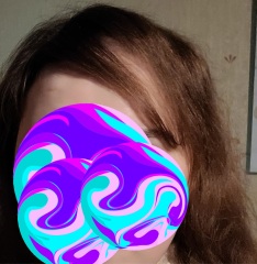 Hairstyle for thinning hairline at front.