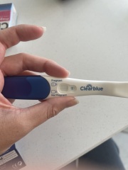 Clear Blue Ultra Early horizontal line- what does this mean?