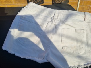 Ruined denim shorts help!