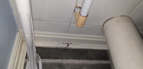 Is this mould caused by a leak?