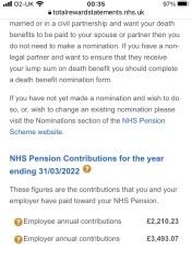 Can anyone explain my NHS pension figures? I just don’t understand it.