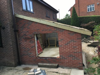 Self build extension 