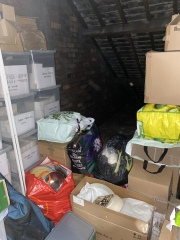 How much stuff can I safely store in our loft?