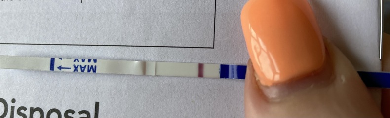 Can you see a hint of a line?