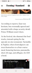Kate Middleton raves - today’s top story. What are they getting at?