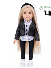the argos doll, who does she look like