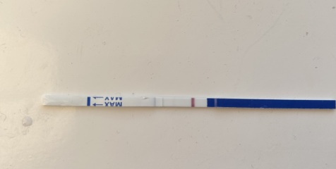 Faint line or line eyes? 8dpo