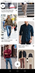 Stylish upmarket mens designer