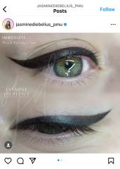 Permanent eyeliner / lip blush