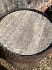 DH thinks I've ruined my whiskey barrel