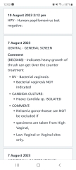 UTI Symptoms not going away & scared 