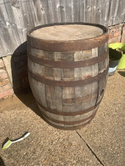 DH thinks I've ruined my whiskey barrel