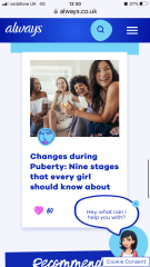 Get your child period ready