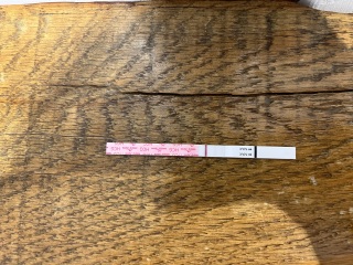 Positive test 4 weeks after miscarriage