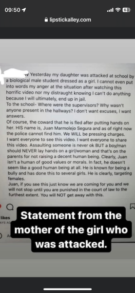 What is going on in this school?