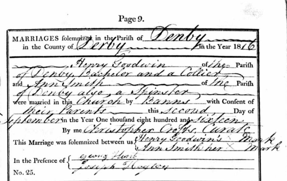 Any social historians around? Re marriage