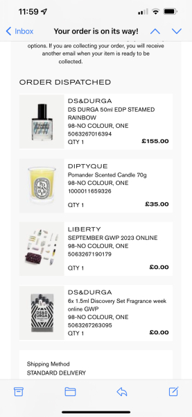 Liberty Beauty Drop Subscription Box SPOILER - Part 4