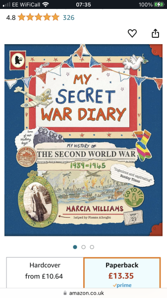 World war 2 book - for 9 year old