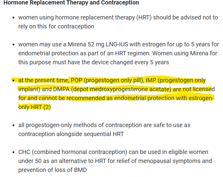 Not taking enough progesterone - GP ballsed up?