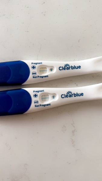 Clear blue test. Evap line or positive