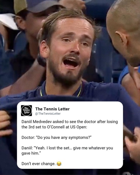 Tennis: US Open - sick as a small hospital