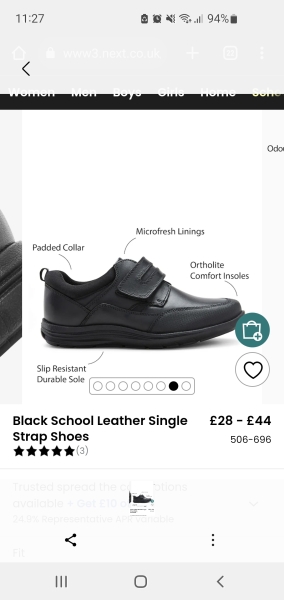 It's a school shoe spot the difference thread!