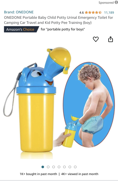 Peeing in public