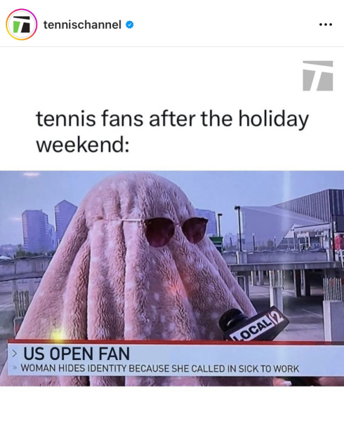 Tennis: US Open - sick as a small hospital