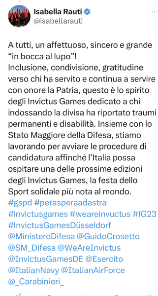 Heart of Invictus  Well done that man!