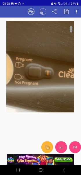 Positive Early CB and negative CB early detection digital