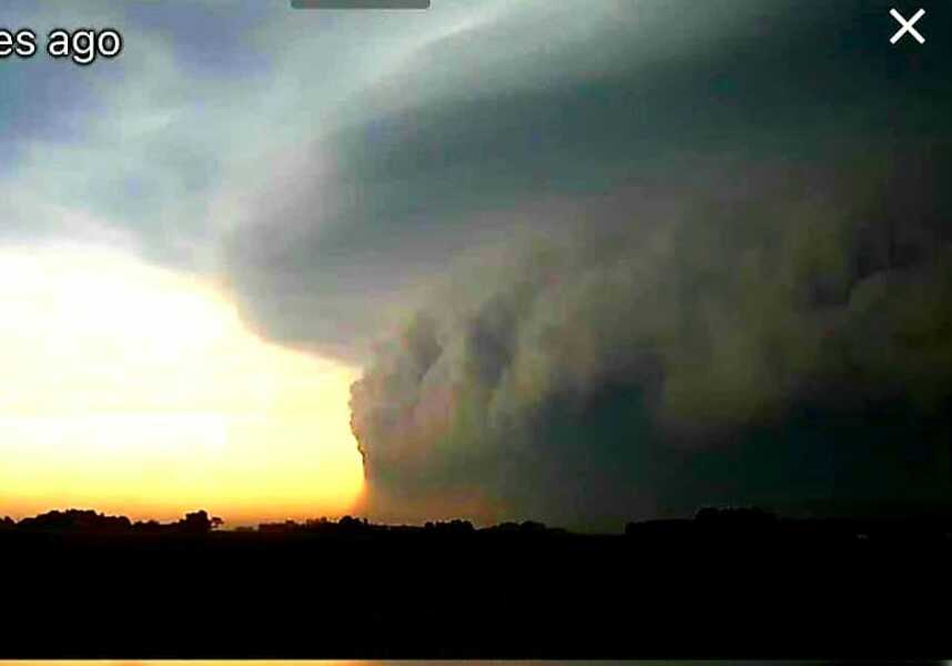 Yes!!! We have a thunderstorm.
