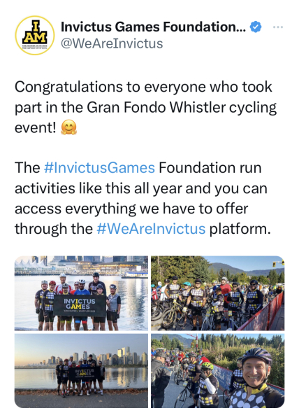 Heart of Invictus  Well done that man!