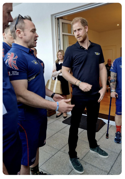 Heart of Invictus  Well done that man!