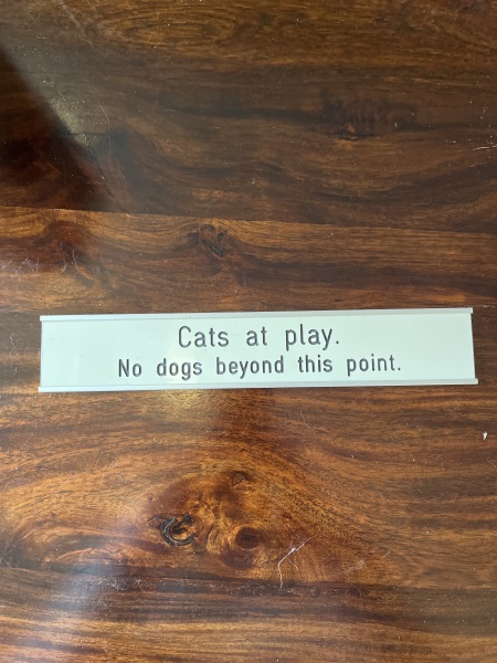 To say they can’t visit with their dog?