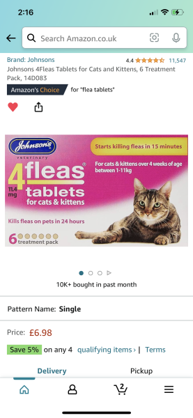 Getting rid of fleas